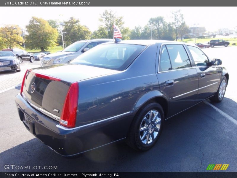 Gray Flannel Metallic / Ebony 2011 Cadillac DTS