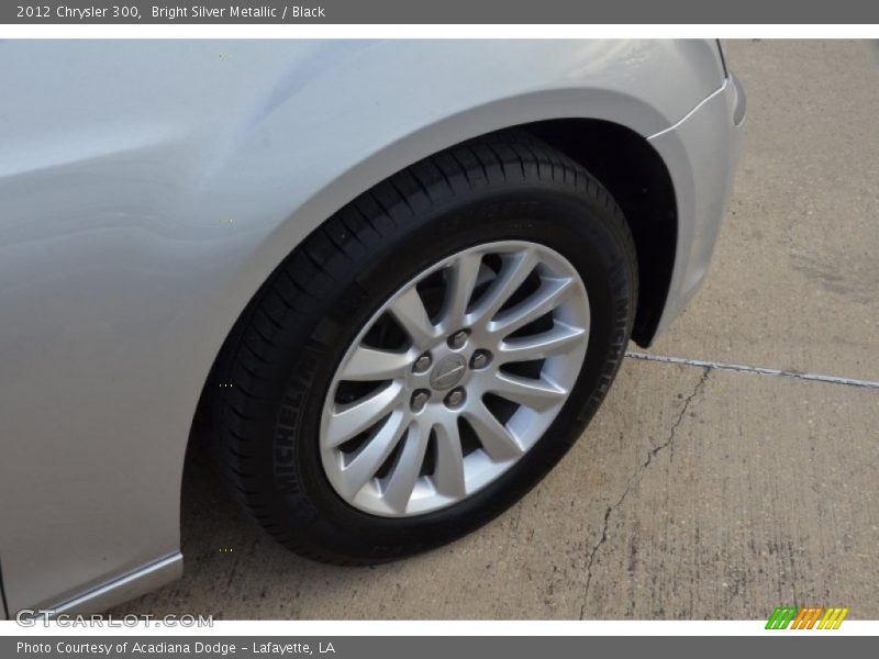 Bright Silver Metallic / Black 2012 Chrysler 300