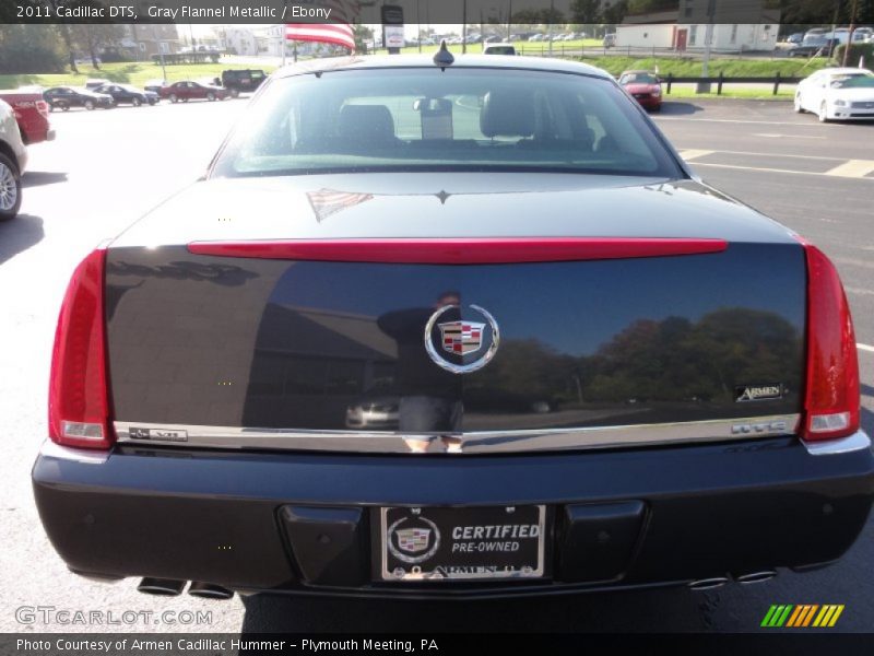 Gray Flannel Metallic / Ebony 2011 Cadillac DTS