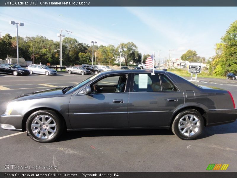 Gray Flannel Metallic / Ebony 2011 Cadillac DTS