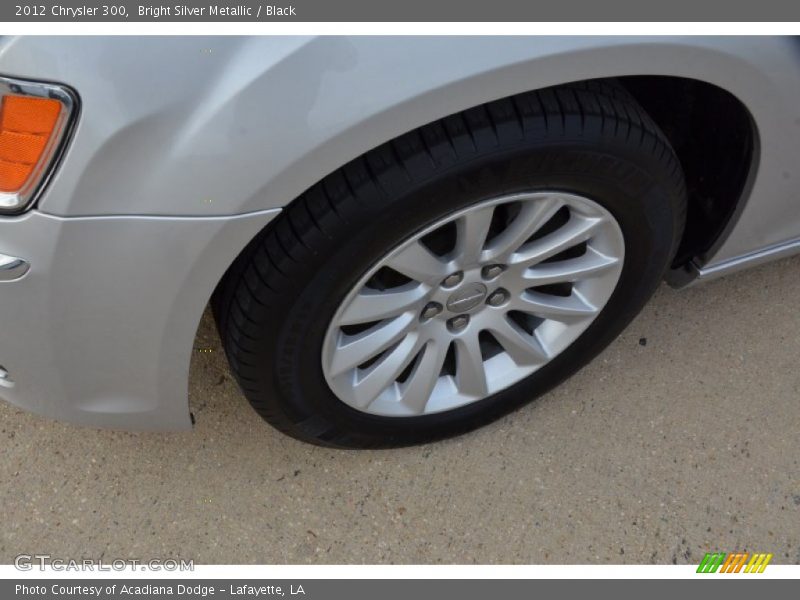 Bright Silver Metallic / Black 2012 Chrysler 300