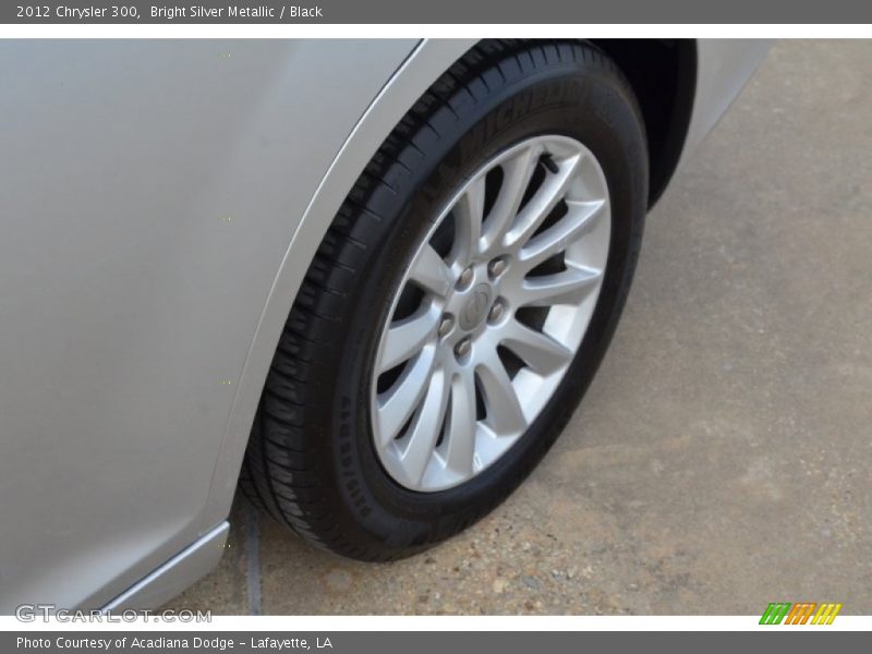 Bright Silver Metallic / Black 2012 Chrysler 300