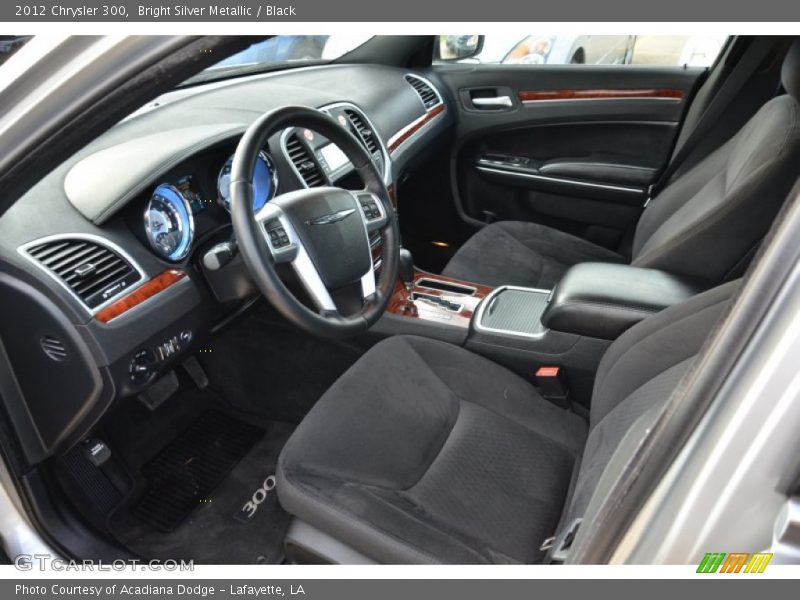 Bright Silver Metallic / Black 2012 Chrysler 300