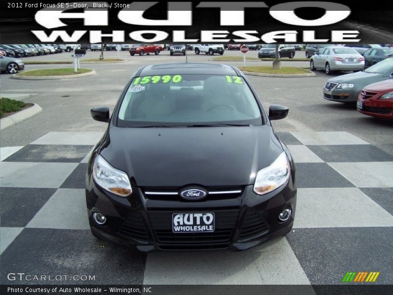 Black / Stone 2012 Ford Focus SE 5-Door
