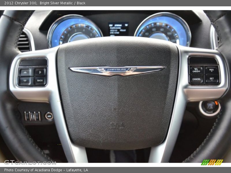 Bright Silver Metallic / Black 2012 Chrysler 300