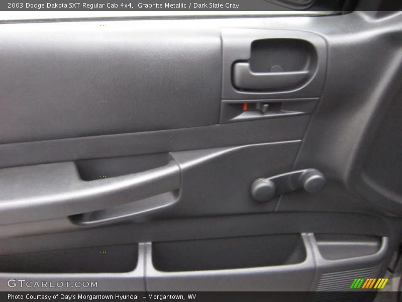 Graphite Metallic / Dark Slate Gray 2003 Dodge Dakota SXT Regular Cab 4x4