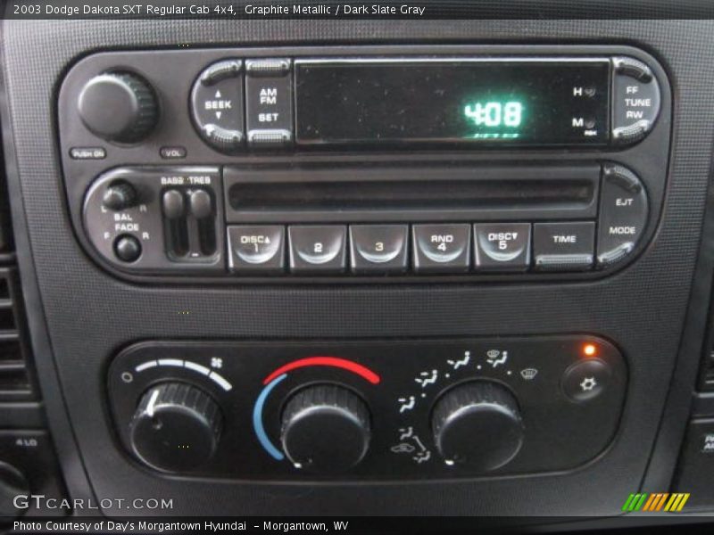 Audio System of 2003 Dakota SXT Regular Cab 4x4
