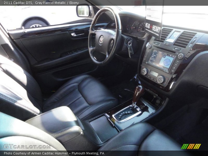 Gray Flannel Metallic / Ebony 2011 Cadillac DTS