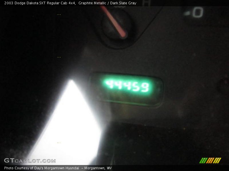 Graphite Metallic / Dark Slate Gray 2003 Dodge Dakota SXT Regular Cab 4x4