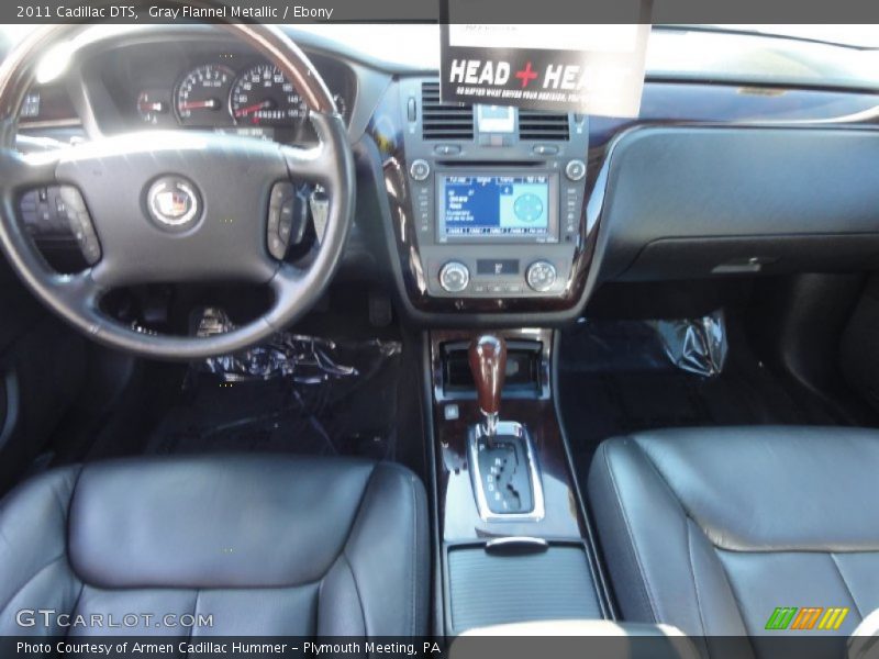 Gray Flannel Metallic / Ebony 2011 Cadillac DTS