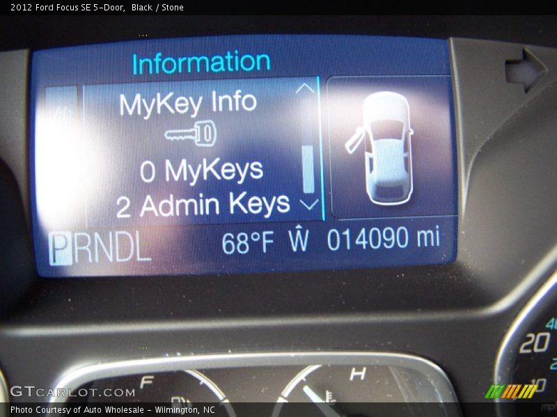 Black / Stone 2012 Ford Focus SE 5-Door