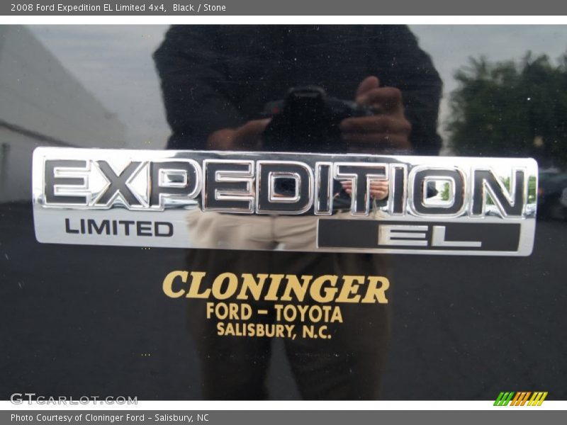 Black / Stone 2008 Ford Expedition EL Limited 4x4
