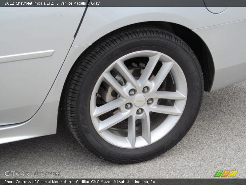 Silver Ice Metallic / Gray 2012 Chevrolet Impala LTZ
