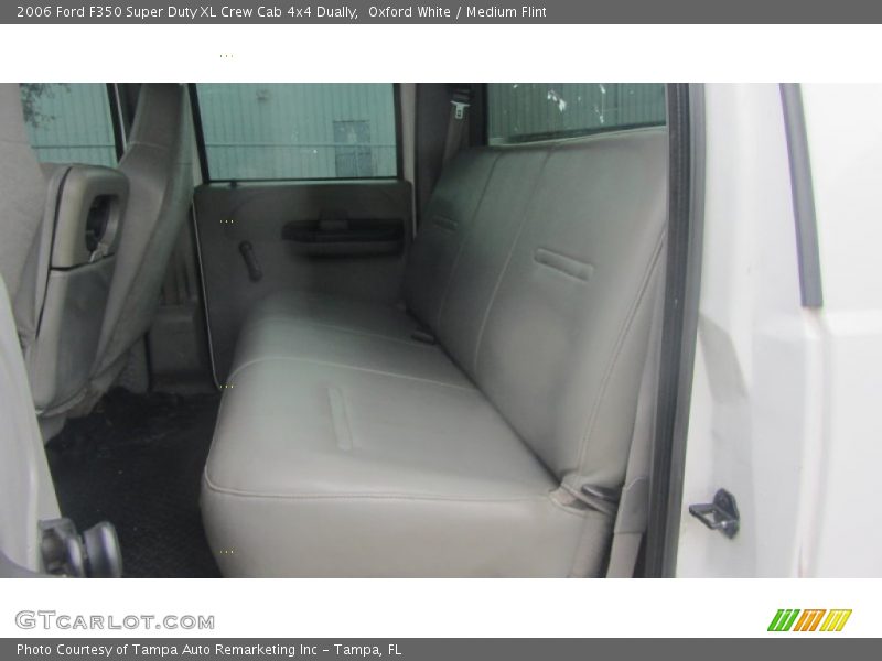Oxford White / Medium Flint 2006 Ford F350 Super Duty XL Crew Cab 4x4 Dually