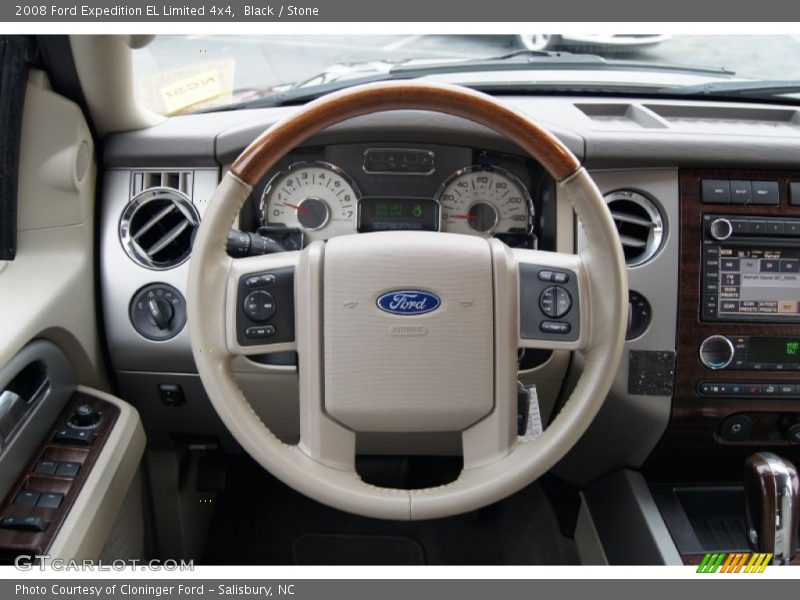  2008 Expedition EL Limited 4x4 Steering Wheel