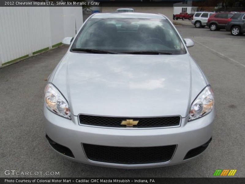 Silver Ice Metallic / Gray 2012 Chevrolet Impala LTZ