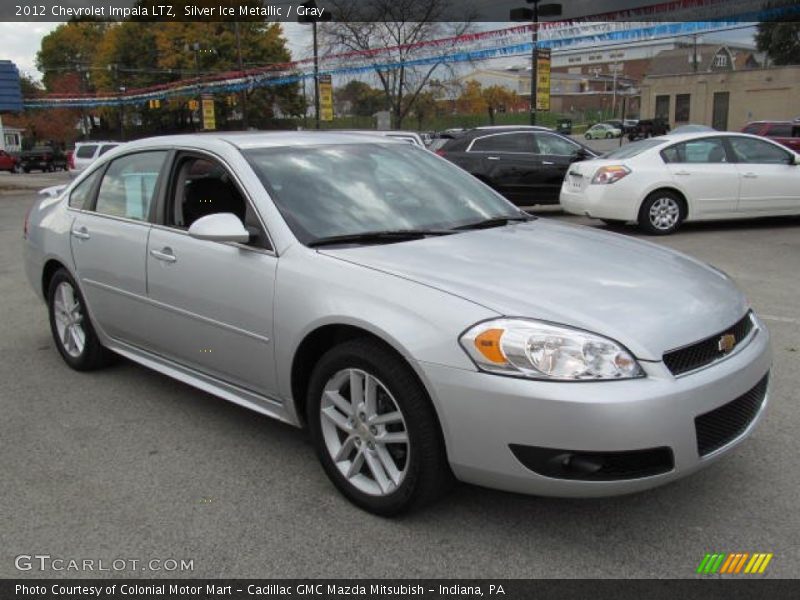 Silver Ice Metallic / Gray 2012 Chevrolet Impala LTZ