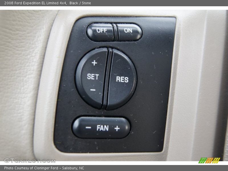 Controls of 2008 Expedition EL Limited 4x4