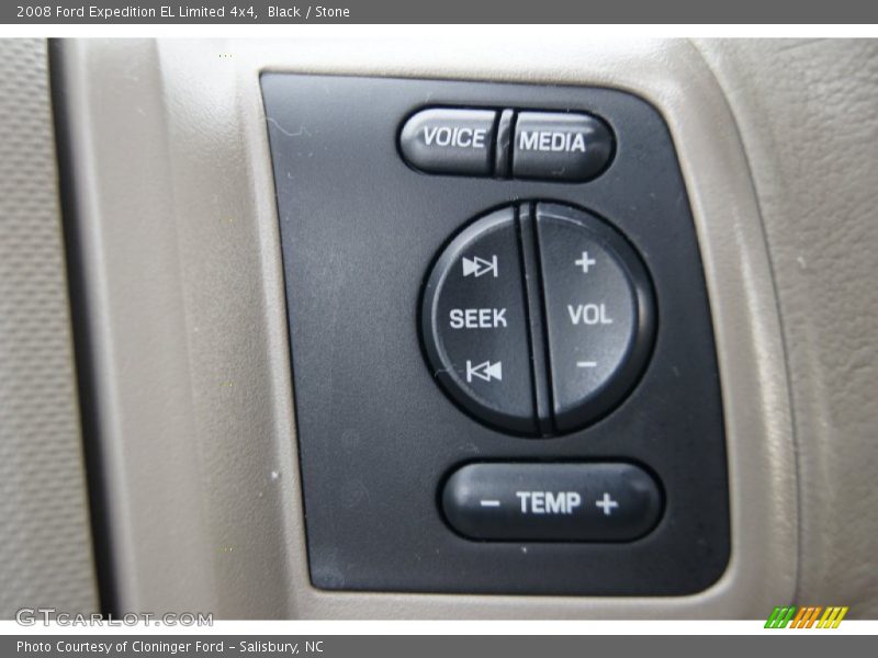 Controls of 2008 Expedition EL Limited 4x4