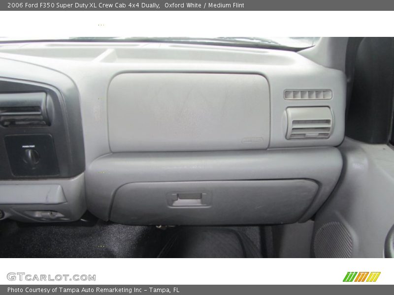 Oxford White / Medium Flint 2006 Ford F350 Super Duty XL Crew Cab 4x4 Dually