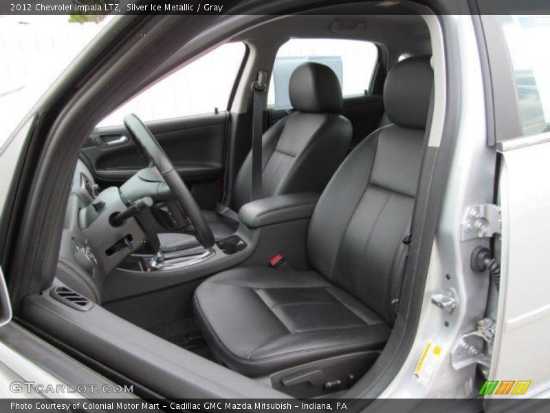 Silver Ice Metallic / Gray 2012 Chevrolet Impala LTZ