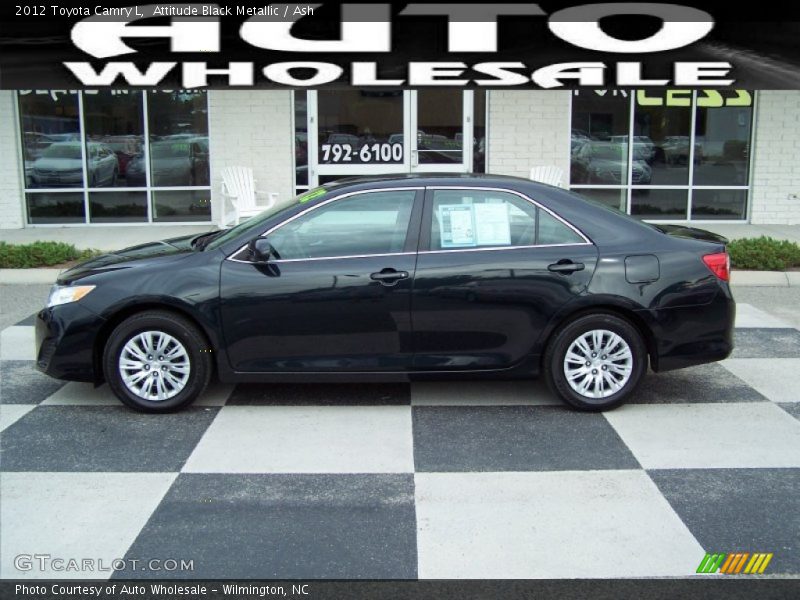 Attitude Black Metallic / Ash 2012 Toyota Camry L