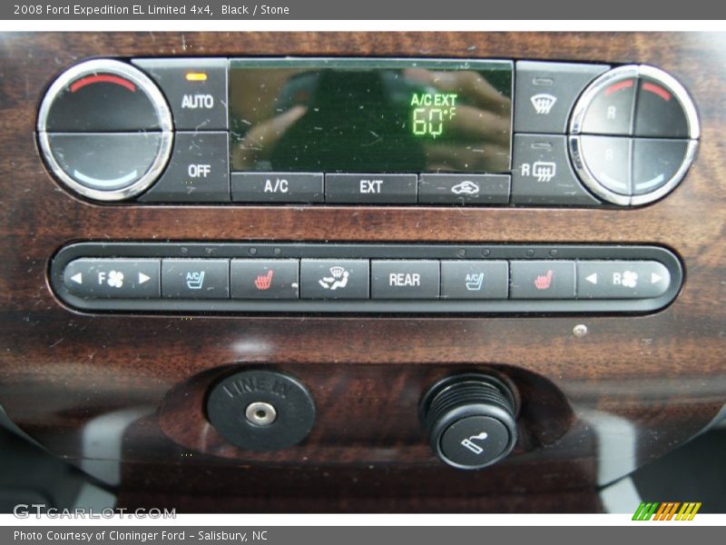 Controls of 2008 Expedition EL Limited 4x4