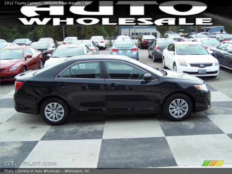 Attitude Black Metallic / Ash 2012 Toyota Camry L
