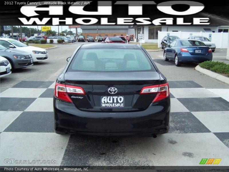 Attitude Black Metallic / Ash 2012 Toyota Camry L