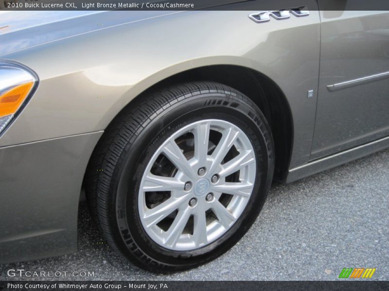 Light Bronze Metallic / Cocoa/Cashmere 2010 Buick Lucerne CXL