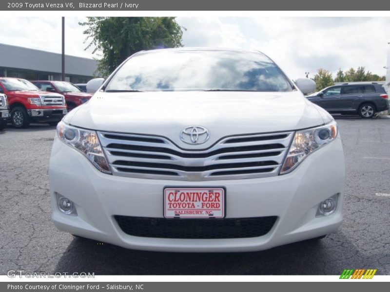 Blizzard Pearl / Ivory 2009 Toyota Venza V6