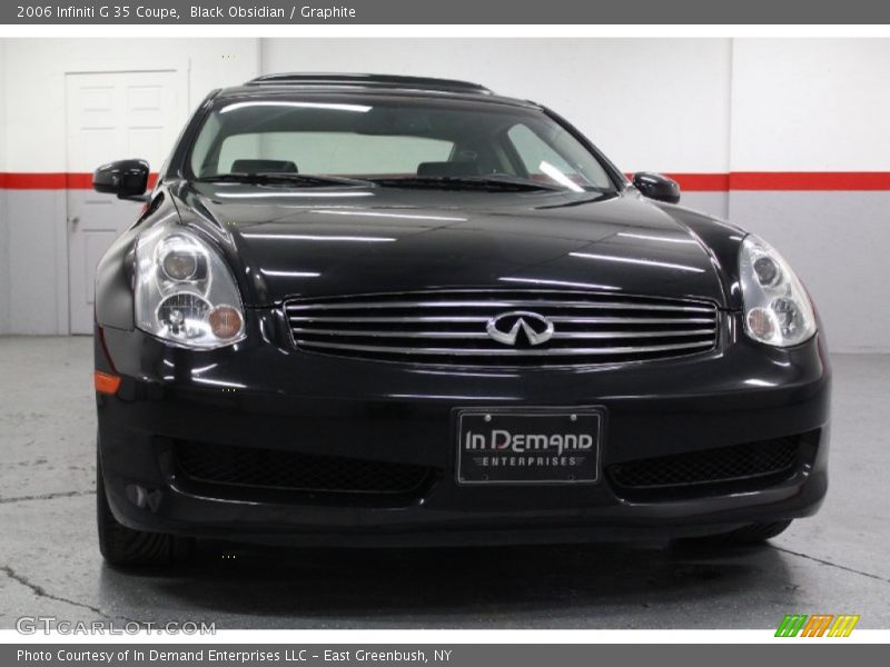 Black Obsidian / Graphite 2006 Infiniti G 35 Coupe