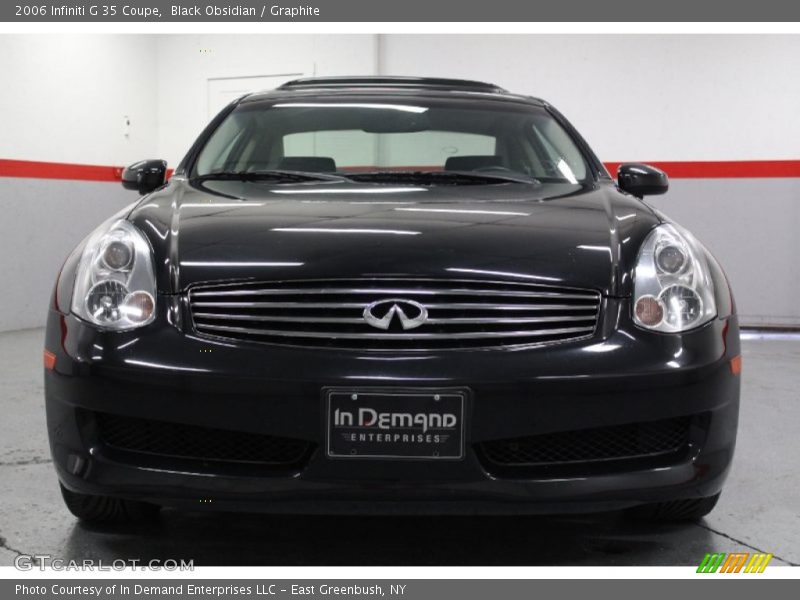 Black Obsidian / Graphite 2006 Infiniti G 35 Coupe