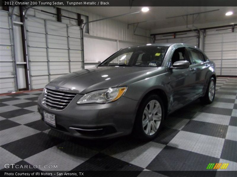 Tungsten Metallic / Black 2012 Chrysler 200 Touring Sedan