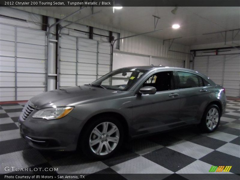 Tungsten Metallic / Black 2012 Chrysler 200 Touring Sedan