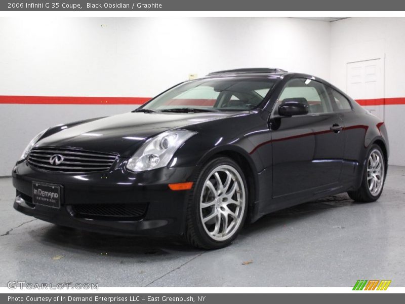 Black Obsidian / Graphite 2006 Infiniti G 35 Coupe