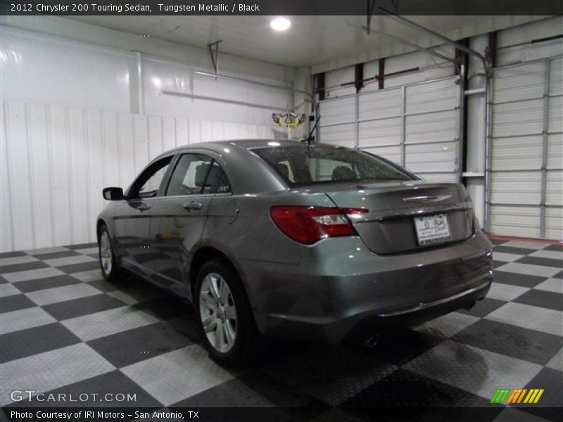 Tungsten Metallic / Black 2012 Chrysler 200 Touring Sedan
