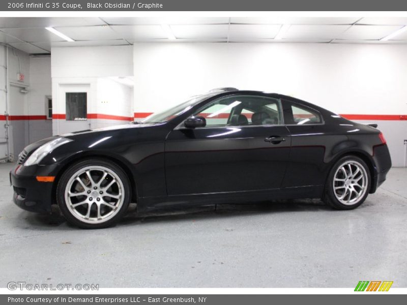 Black Obsidian / Graphite 2006 Infiniti G 35 Coupe