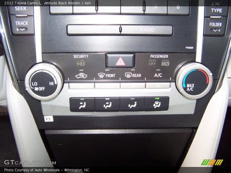 Attitude Black Metallic / Ash 2012 Toyota Camry L