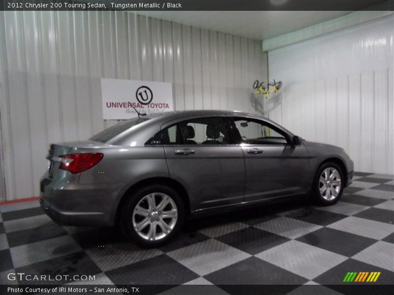 Tungsten Metallic / Black 2012 Chrysler 200 Touring Sedan