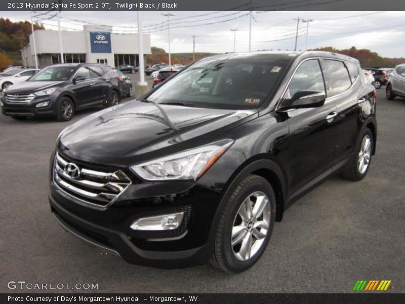 Front 3/4 View of 2013 Santa Fe Sport 2.0T