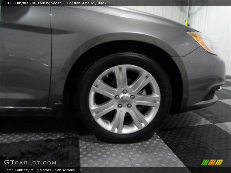 Tungsten Metallic / Black 2012 Chrysler 200 Touring Sedan