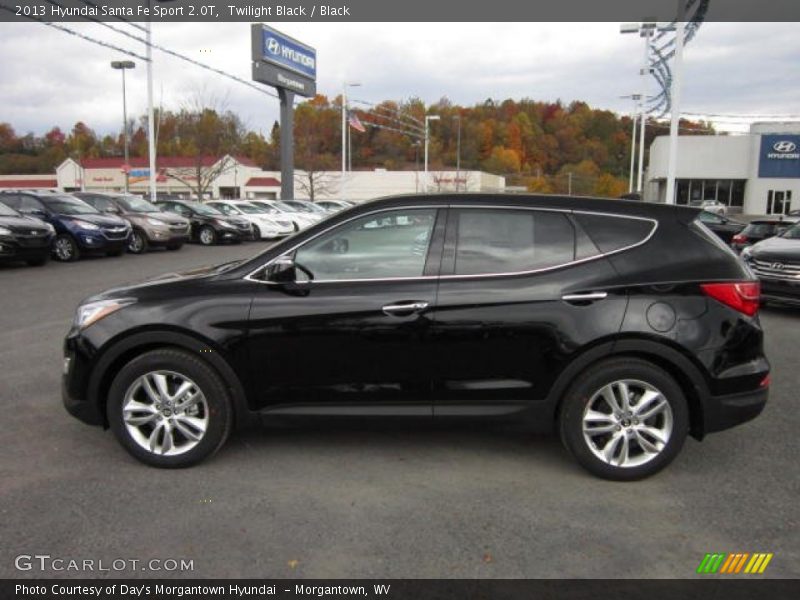 Twilight Black / Black 2013 Hyundai Santa Fe Sport 2.0T