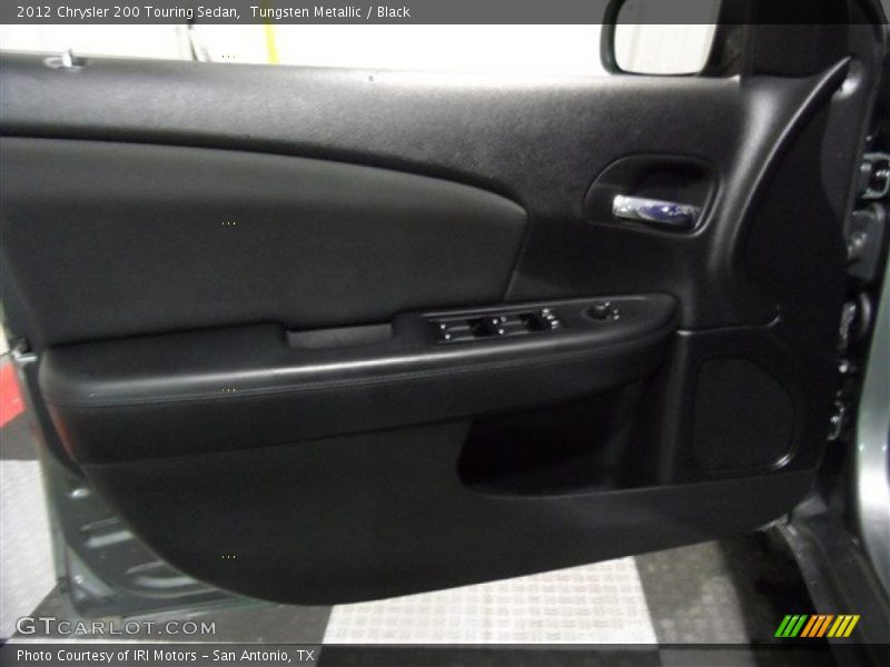 Tungsten Metallic / Black 2012 Chrysler 200 Touring Sedan