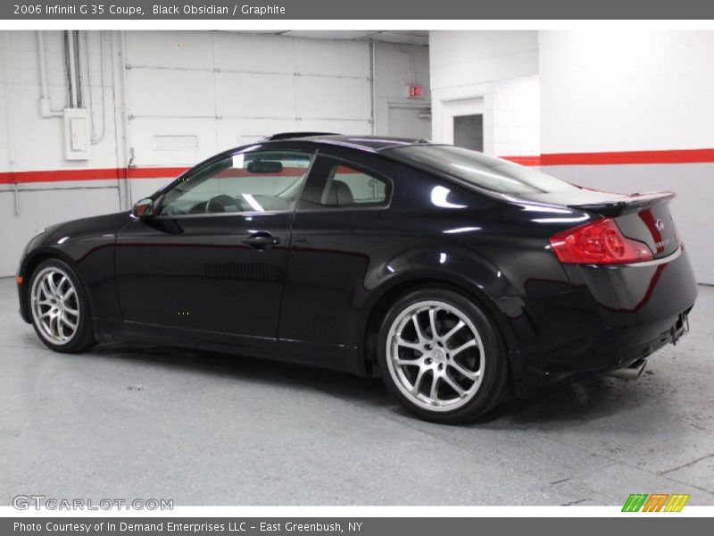 Black Obsidian / Graphite 2006 Infiniti G 35 Coupe