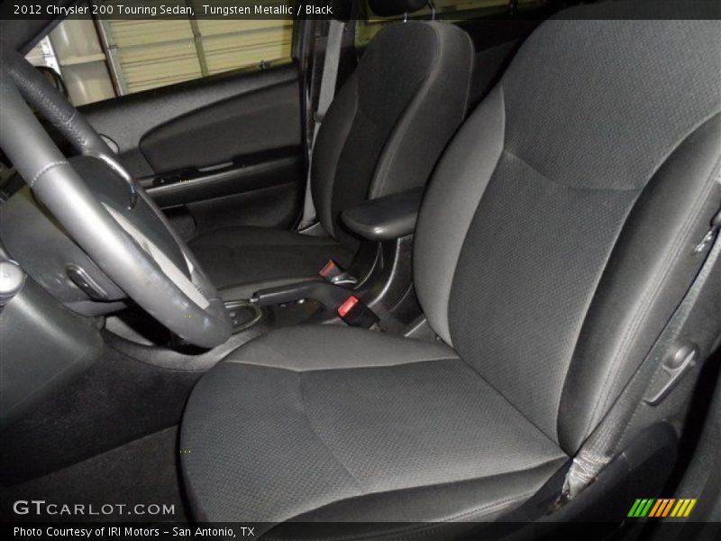 Tungsten Metallic / Black 2012 Chrysler 200 Touring Sedan
