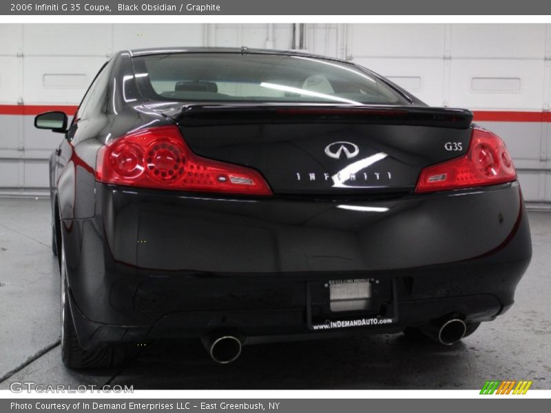 Black Obsidian / Graphite 2006 Infiniti G 35 Coupe