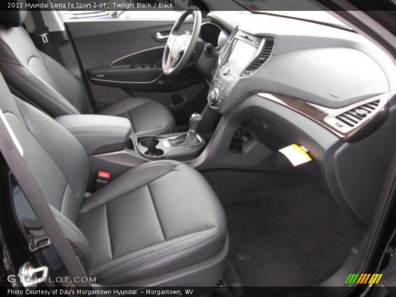  2013 Santa Fe Sport 2.0T Black Interior