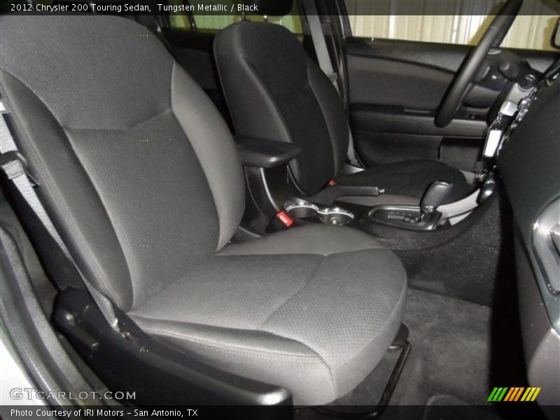 Tungsten Metallic / Black 2012 Chrysler 200 Touring Sedan