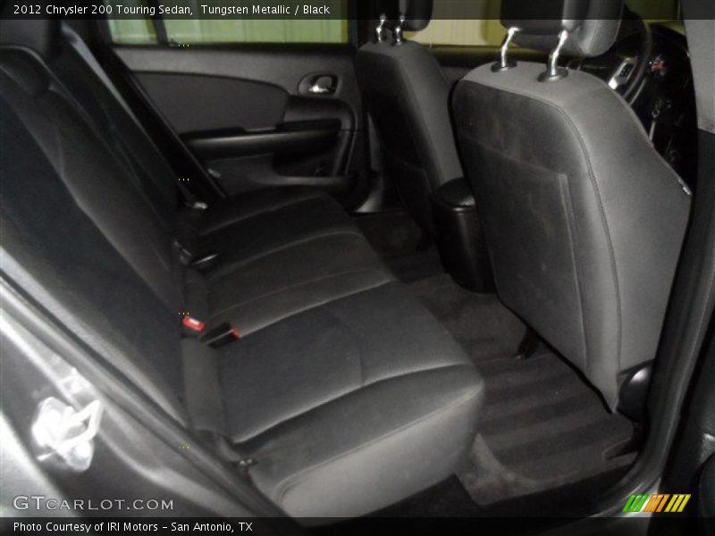 Tungsten Metallic / Black 2012 Chrysler 200 Touring Sedan